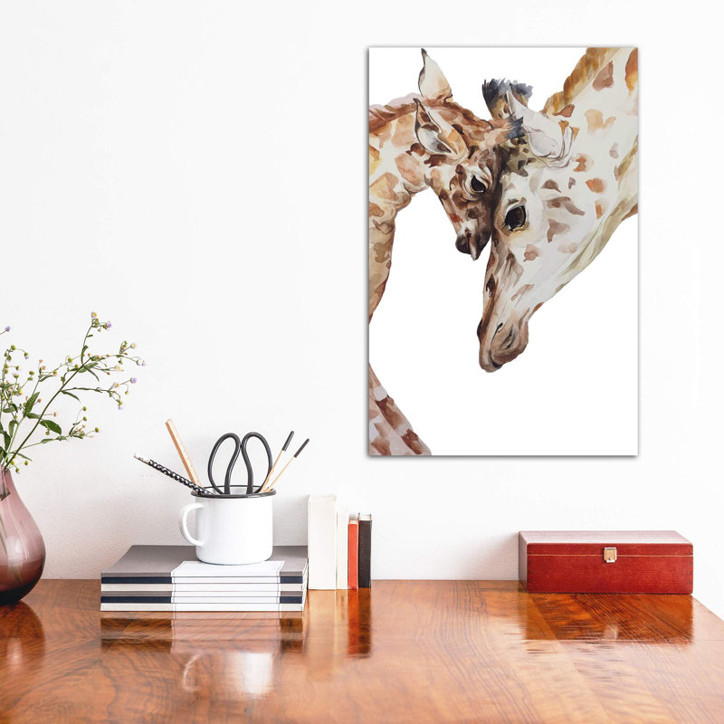 Girafe, H 26 po x l 18 po x 1,5 po, Toile tendue