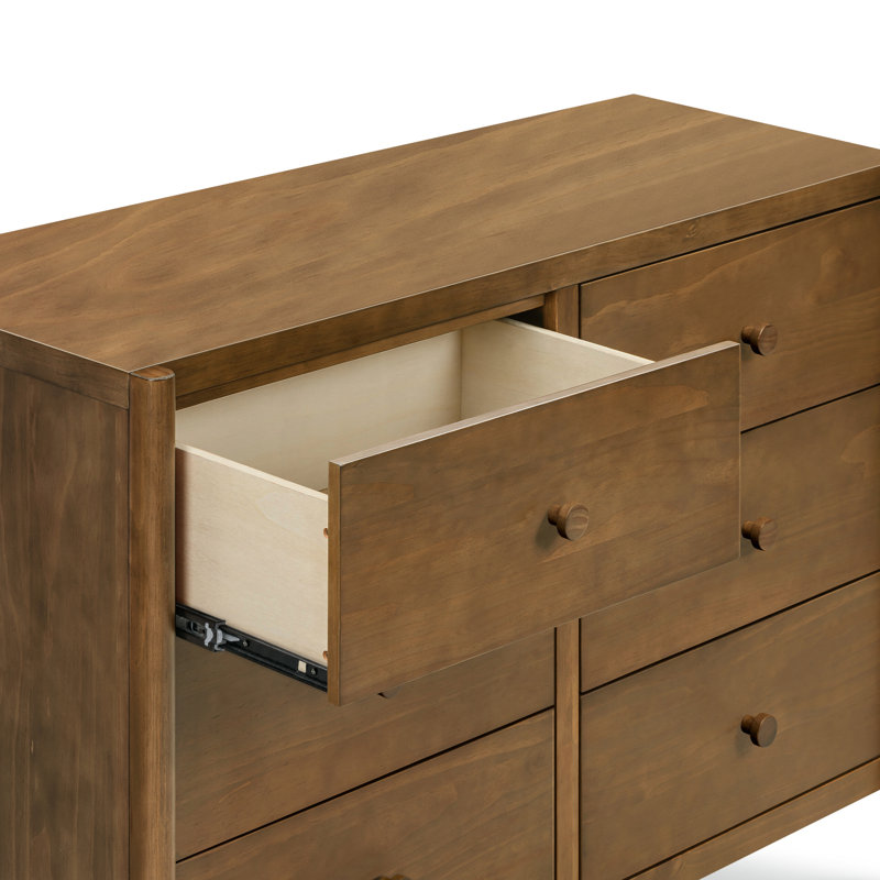 Birdie 6-Drawer Dresser, Walnut
