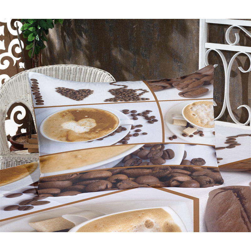 Ensemble de drap-housse et taies décoratives Ambesonne, Ensemble de draps pour lit simple + 1 drap-housse 