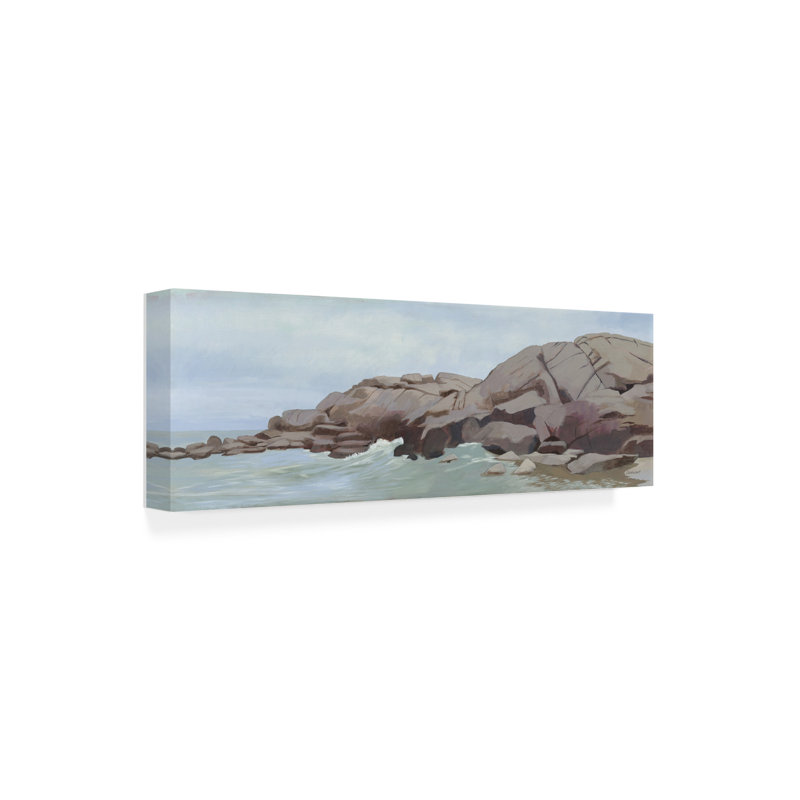 «Warrens Point» par Kathrine Lovell, impression sur toile tendue, H 16 po x l 47 po x P 2 po
