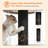 48" Cat Tree Tower With Fully-Wrapped Scratching Posts, Multi-Level Cat Condo, Perch & Hammocks-1750779052