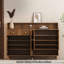 Chinese style large capacity shoe cabinet