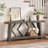 70.9 Inch All-Wood Console Table with 2-Tier for Hallway, Living Room, Narrow Foyer-81392935