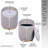 Two-Toned Ottoman With Storage Or Vanity Stool