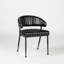 Chaise d'appoint en cuir Romantas-626685029
