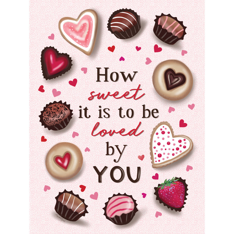 Sweet Valentine par Elizabeth Tyndall, H 24 po x l 18 po