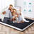 Futon Mattress , Memory Foam Padded Japanese Floor Mattress for Adults with Bandage and Storage Bag-761976312-761976307