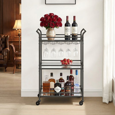 3-Tier Bar Cart