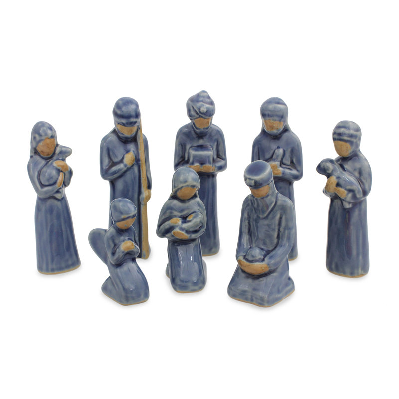 Ensemble de crèche de naissance thaï saint