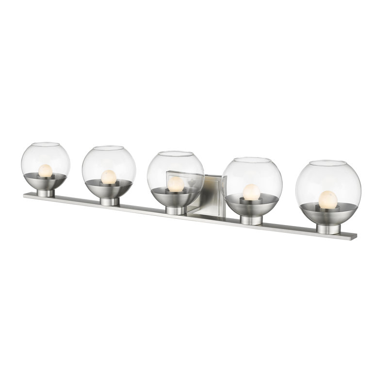 Mingus 5 - Light Dimmable Vanity Light, Brushed Nickel