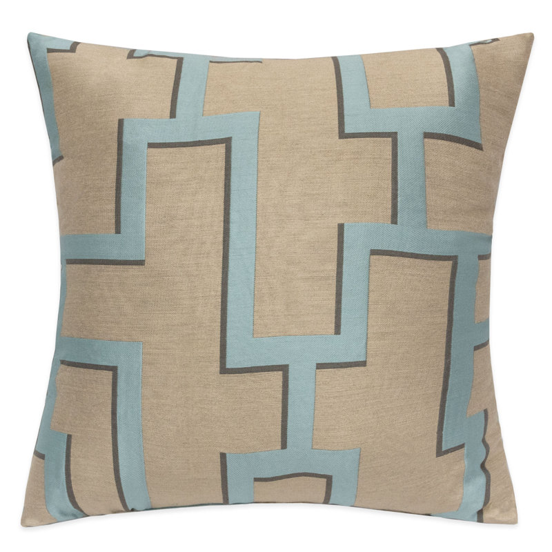 Geometric Reversible Throw Pillow