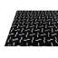 Tapis noir Nivens