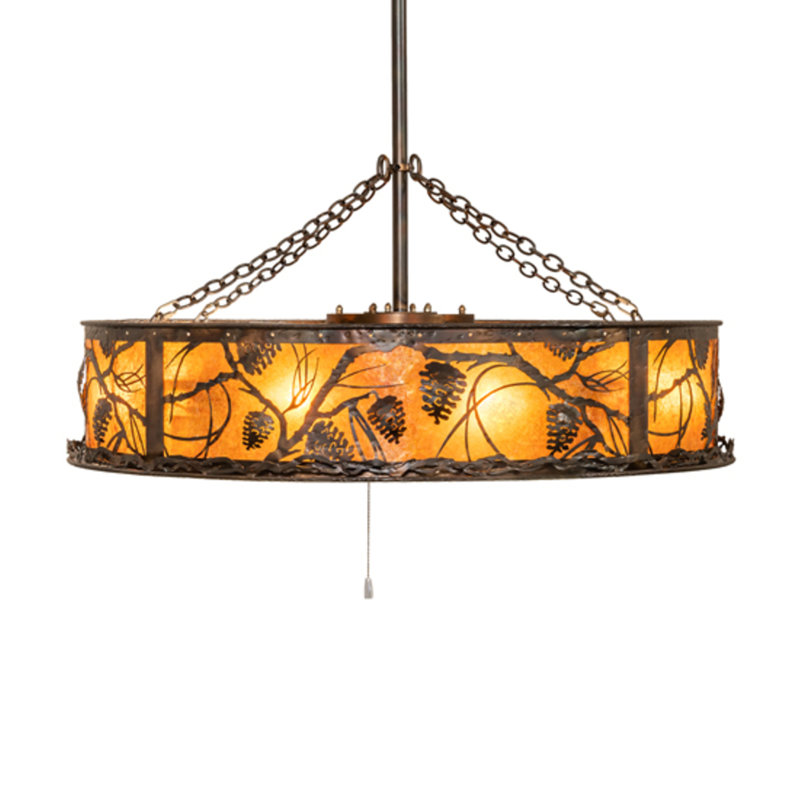 Whispering Pines Downrod Ceiling Fan