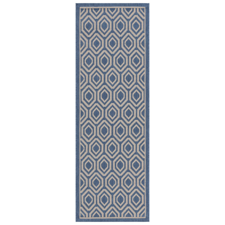 Deedrick Performance Geometric Indoor/Outdoor Area Rug