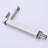 Single Handle Bathroom Sink Faucet In Brushed Nickel - Resists Impact Damage Reduces Noise And Ensures Smooth Flow