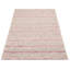 Tapis rose nouvel âge en laine 4 pi 11 po x 8 pi Hejan