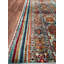 Tapis bleu sarcelle en laine et coton Original