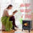 Arlesa Winston Porter 20 " W Electric Fireplace with BTU 4780