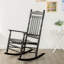 Chaise berçante d'extérieur en bois massif-94338803