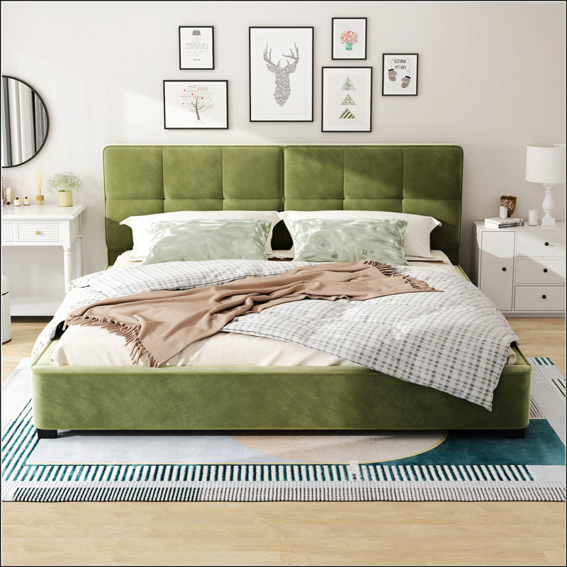 King Size Velvet Bed Frames