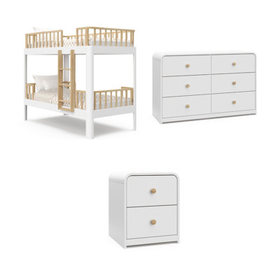 Santos 3-Piece Bunk Bed Bedroom Set