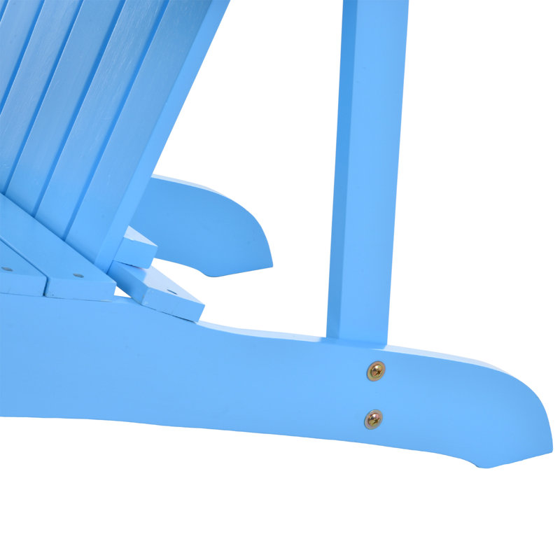 Abilene Outdoor Adirondack Chair, Blue