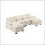 Grand canapé modulaire en U en chenille-1585526972