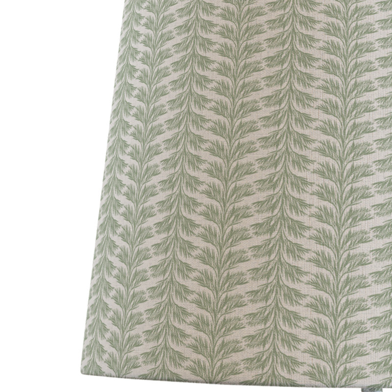 Abat-jour tambour Sabal, Vert, H 9 po x l 12 po x P 12 po
