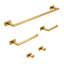 Ensemble de barre à serviettes en acier inoxydable 5 pièces Gold-129170276