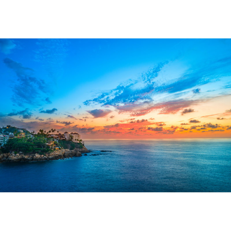 Coucher de soleil Acapulco Mexico par Benedek, H 24 po x l 36 po