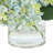 Hydrangeas Arranged in a Glass Vase