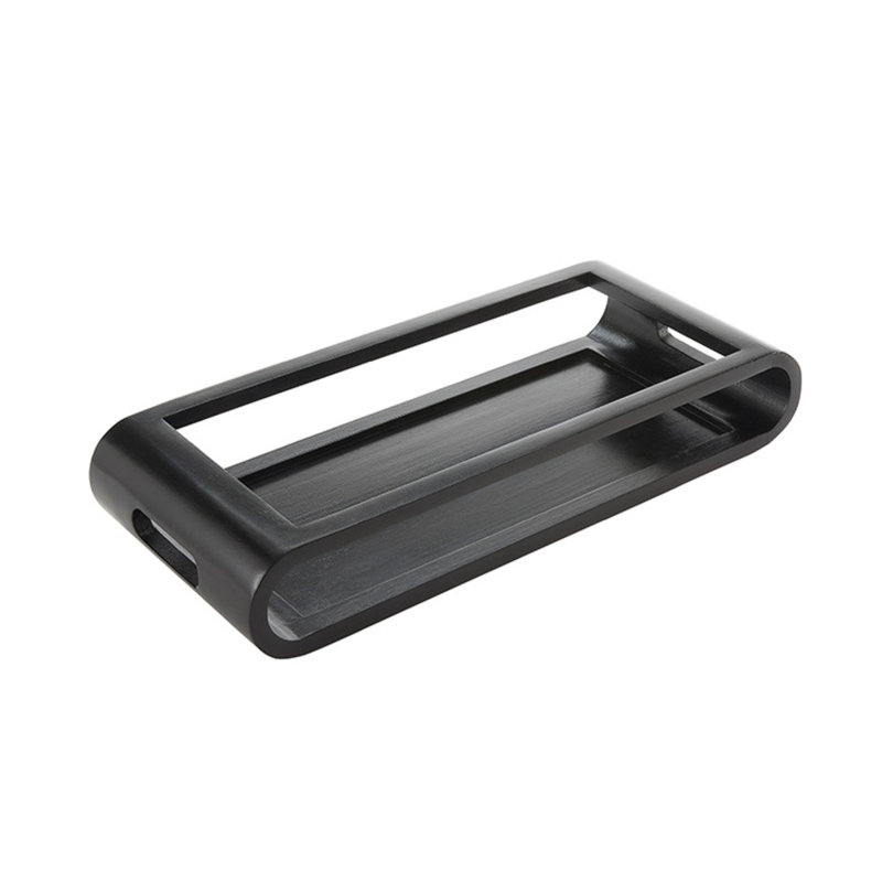 Plateaux de service en bois, Noir