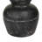 Wood Pillar Brown Decorative Candle Holder with White Wash Finish Set-1615176071