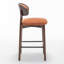 Tabouret de comptoir en bois massif-1970134110