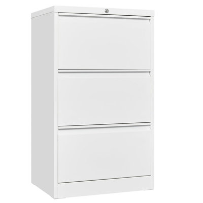 60cm Wide 3 -Drawer File Cabinet