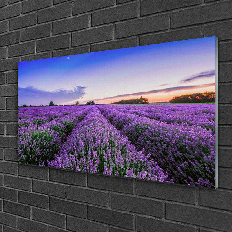 Meadow Flowers Nature - Unframed Photograph on Glass