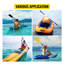 Ensemble de stabilisateur de kayak gonflable en PVC de qualité supérieure avec accoudoirs réglables pour bateaux de pêche et canots
