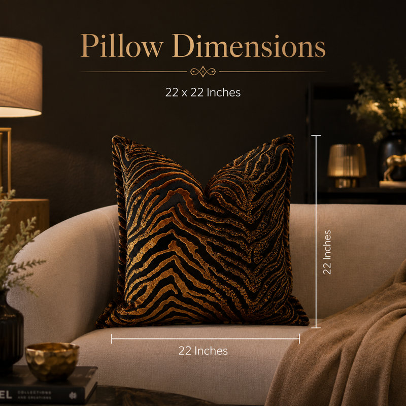 Housse de coussin ÉBÈNE