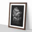 Lowland Gorilla - Picture Frame Painting Print-56925137-56925138