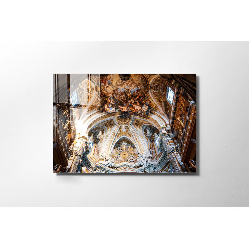 Superbe peinture murale en verre trempé 27,6 po x 39,4 po | 100% verre trempé, épaisseur: 0,16 pouce | Décoration élégante pour le salon ou le bureau, durable et facile à nettoyer, idée de cadeau parfaite