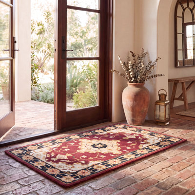Tapis oriental en laine touffeté à la main Balthrop