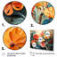 Orange, vert, plantes tropicales V-764126408-764126409