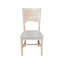 Chaise d'appoint en bois massif Kindelan-19110957