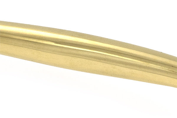 Moore Handle Pull, 3.8", Polished Brass