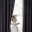Imperial Rooms Crushed Velvet Eyelet Sheer Curtains-1194262177-1194262173