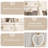 31.5"Luxury Solid Wood Compact Makeup Table with Mirror