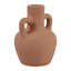 Vase décoratif décoratif en terre cuite Boho Bud - Vase à fleurs texturé avec poignées-1391737744