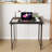 Computer Desk 32 Inch Adjustable Screw Feet Writing Table Wooden Modern Office Desk Simple Study Table with Robust Metal Frame for Office Home Study Writing-1296216233