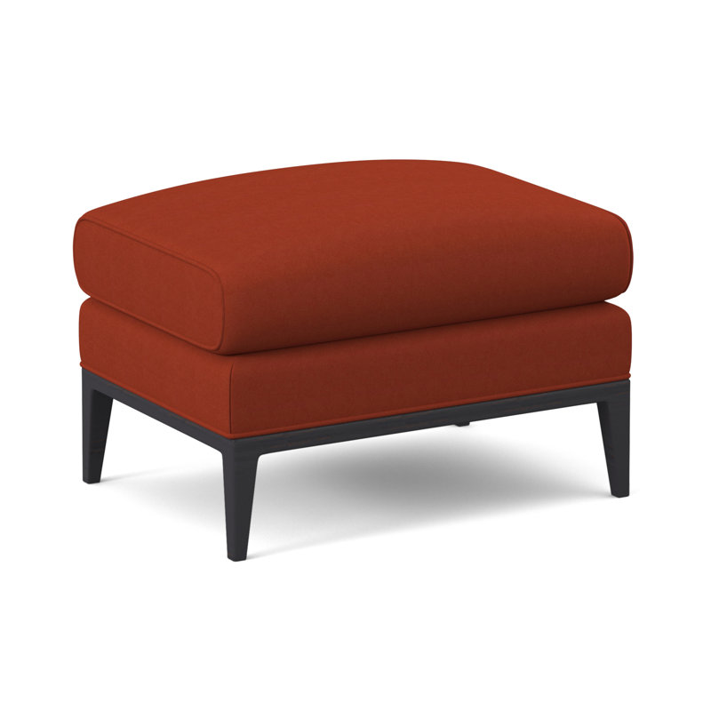 Cooper Ottoman, Margaret Tangelo, Vintage Ebony