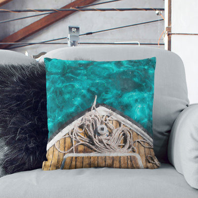 Deck of the Boat Scatter Cushion